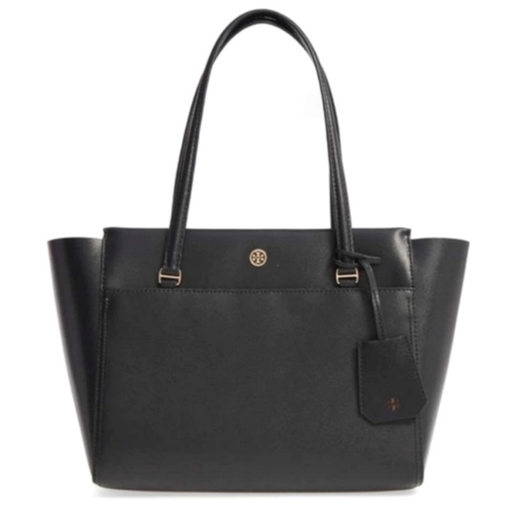 Tory Burch black Parker tote